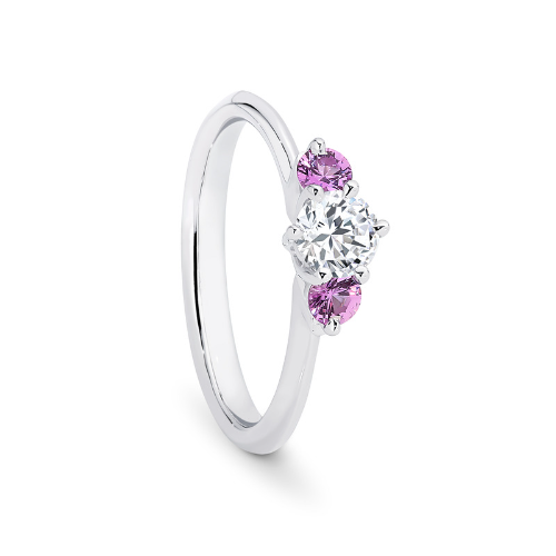 Pink Diamond Ring by Object Maker Engagement Rings