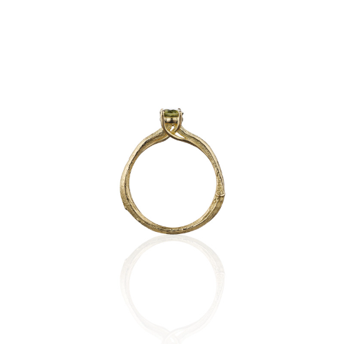 Willow Solitaire Ring