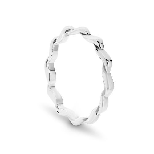 Chaplet Platinum Engagement Ring by Object Maker Sydney Jeweller
