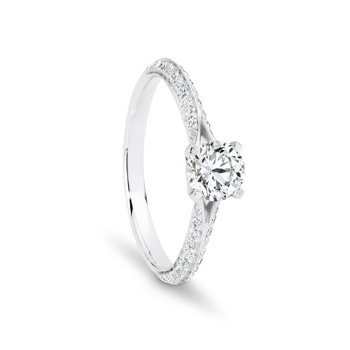 Caesura Diamond Engagement Ring by Object Maker Sydney Jewellers